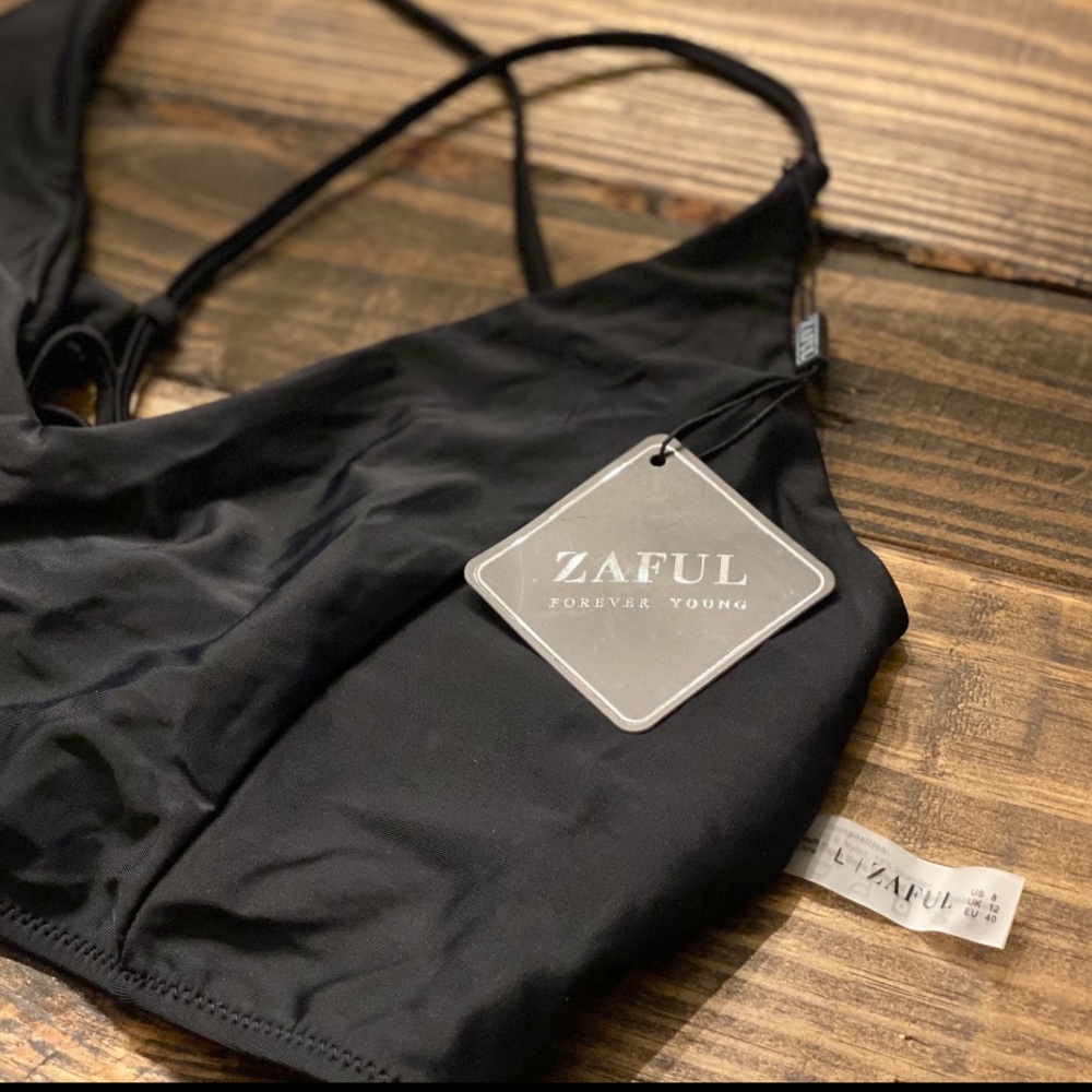 Black tankini set - Picture 1 of 11